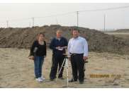 刘大师为北京百利威物流有限公式建厂定向和叶董事长合影